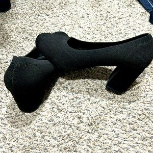 Black Block Heels size 10.5W